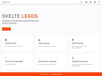 Svelte Legos screenshot