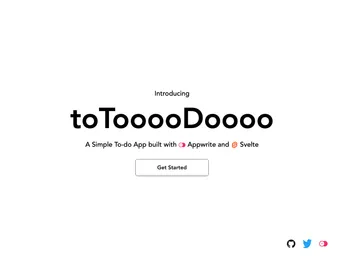 Demo Todo With Svelte screenshot