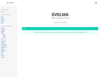 Svelma screenshot