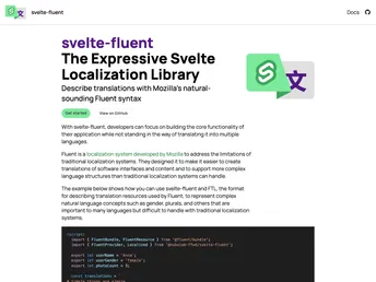 Svelte Fluent screenshot