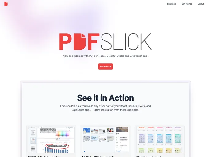 Pdfslick screenshot