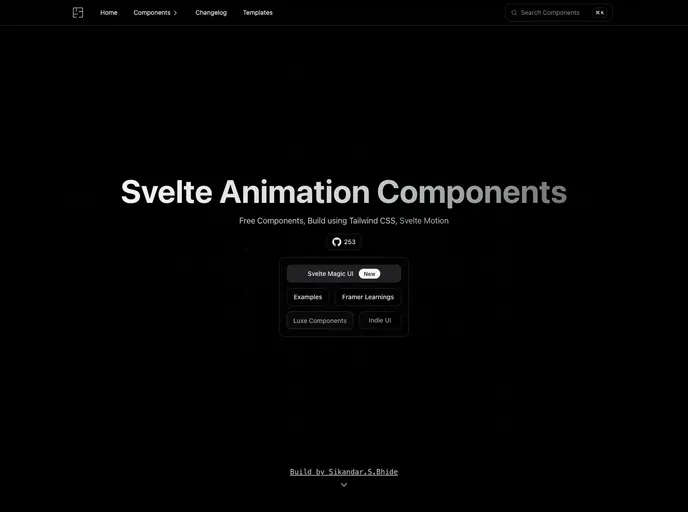 Svelte Animations screenshot