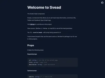 Svead screenshot