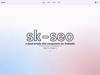 Sveltekit Seo screenshot